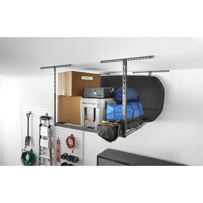 Overhead Gearloft Storage Rack 4X4 Feet - Hammered Granite