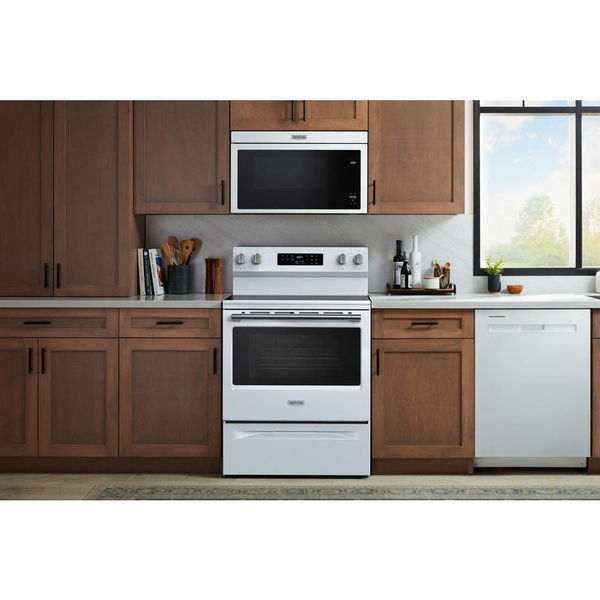 30" Wide Electric Range With No Preheat Air Fry And Air Baking - 5.3 Cu. Ft. - White