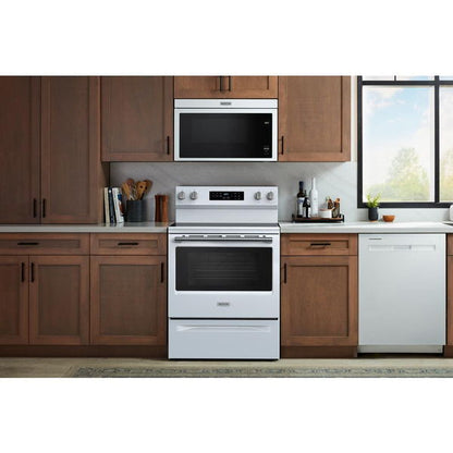 30" Wide Electric Range With No Preheat Air Fry And Air Baking - 5.3 Cu. Ft. - White
