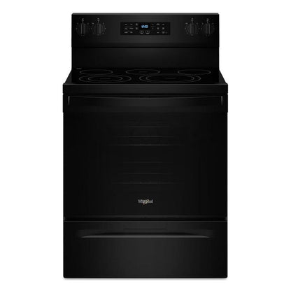 30" Energy Star Electric Range With Air Cooking Technology, No Preheat Air Fry And Air Baking And Self Clean - Black