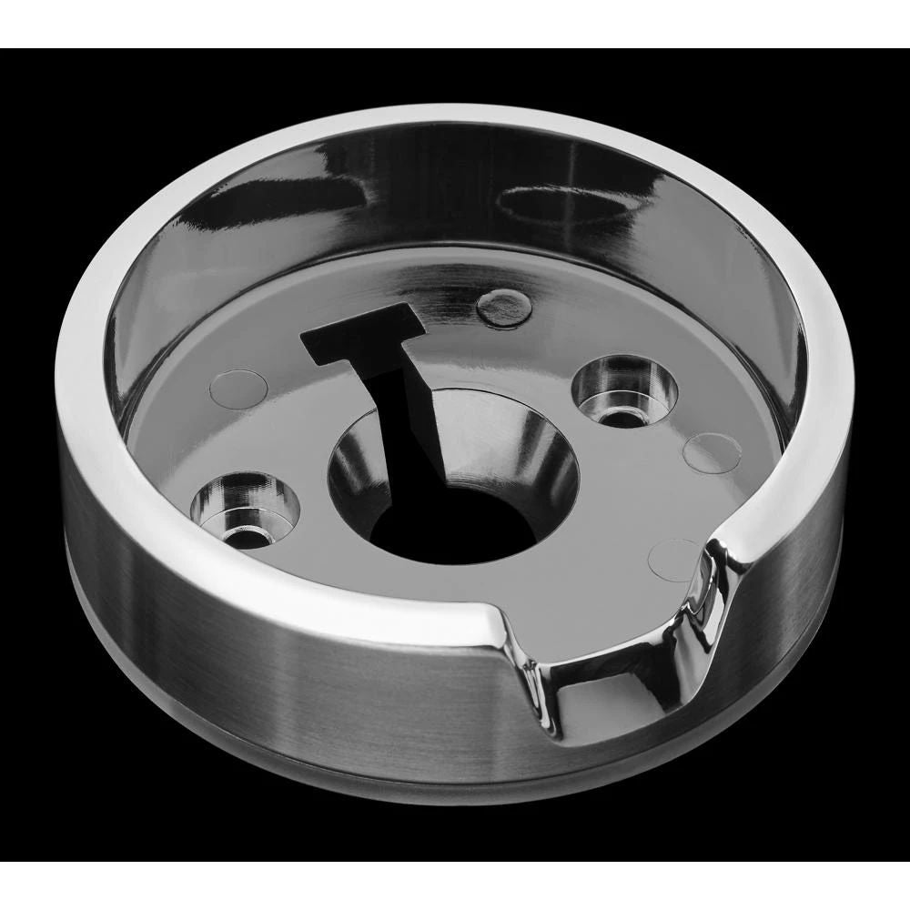 Jennair Single Bezel For Rise-Style Commercial Range And Rangetop Griddle Knobs - Chrome