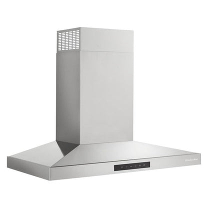KitchenAid 30" Wall-Mount, 4-Speed Canopy Hood - Stainless Steel