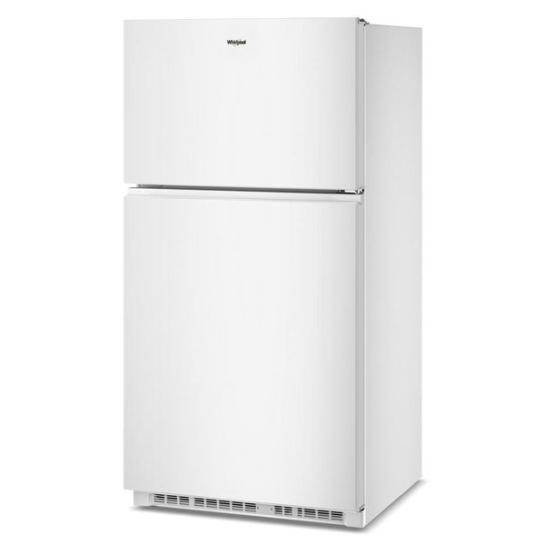 Whirlpool 32.8" Wide Top Freezer Refrigerator With Total Coverage Cooling, 21.3 Cu. Ft. - White