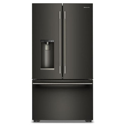 Counter-Depth French Door Refrigerator With Intelligent Auto Fill, Dual Ice - Black Ore