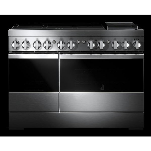 Noir 48" Induction Professional-Style Range With Chrome-Infused Griddle