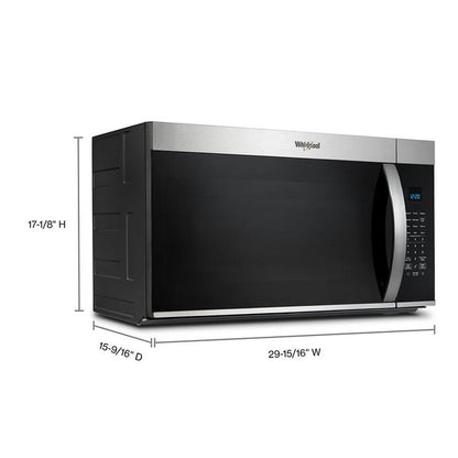 30" Wide Over The Range Microwave With Sensor Cooking - 1.9 Cu. Ft. - Fingerprint Resistant Stainless Steel