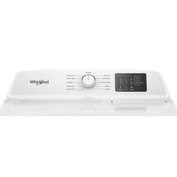 7.0 Cu. Ft. Gas Dryer With Adaptive Dry, Vented Top Load Matching - White