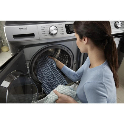 Front Load Electric Dryer With Extra Power And Quick Dry Cycle - 7.3 Cubic Feet - Metallic Slate