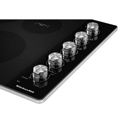 30" Electric Cooktop With 5 Elements And Knob Controls