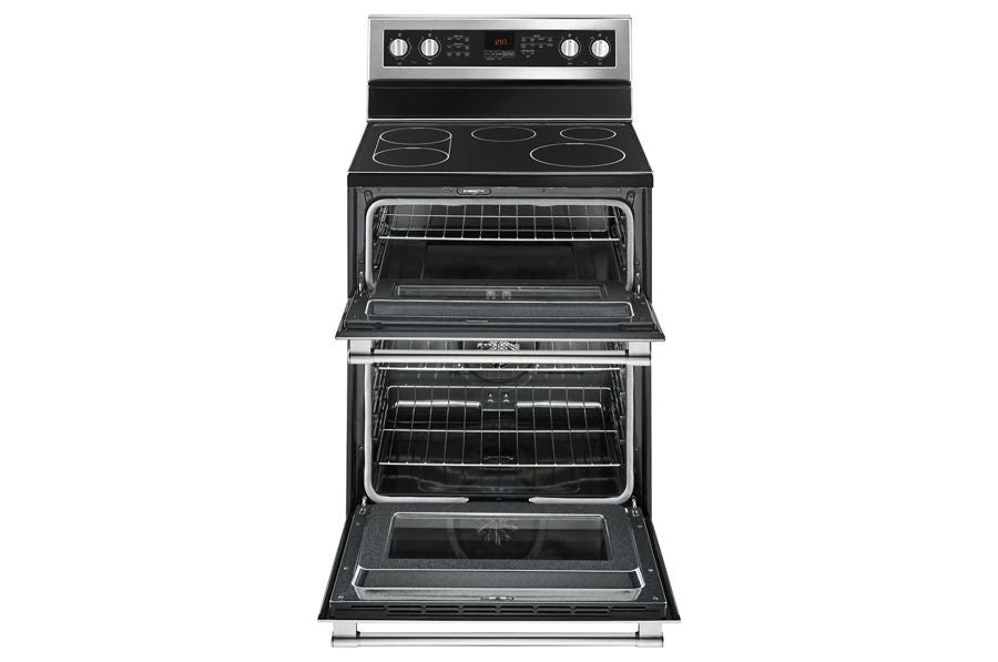 30" Wide Double Oven Electric Range With True Convection - 6.7 Cubic Feet