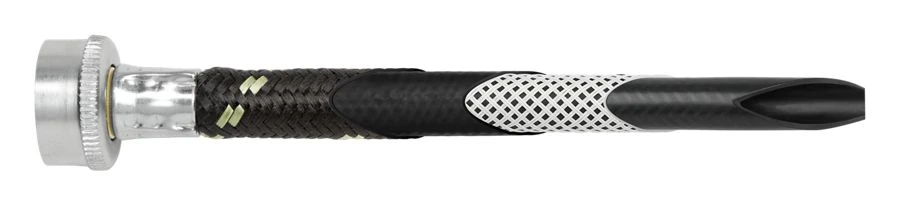 Washer Fill Hoses - 2 Industrial Braided Flexible Hoses