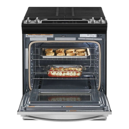 5.0 Cubic Feet Gas Range With Frozen Bake Technology - Stainless Steel