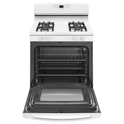 30" Gas Range With Bake Assist Temps - White