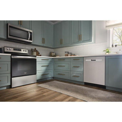 24" Stainless Steel Dishwasher With Quickdrop Silverware Basket And Triple Filtration System - 55 dBA