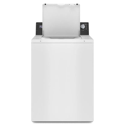 Commercial-Grade Residential Agitator Washer, 3.5 Cubic Feet, Spin Fill - White