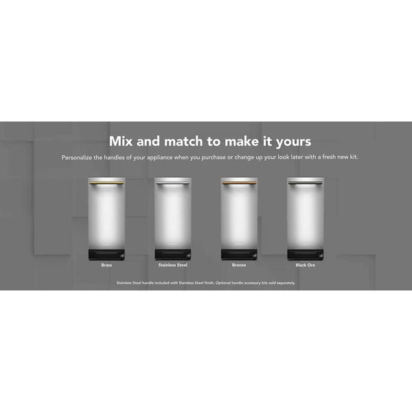 KitchenAid 15" Built-In Trash Compactor With Built-In Odor Management System - Stainless Steel Finish