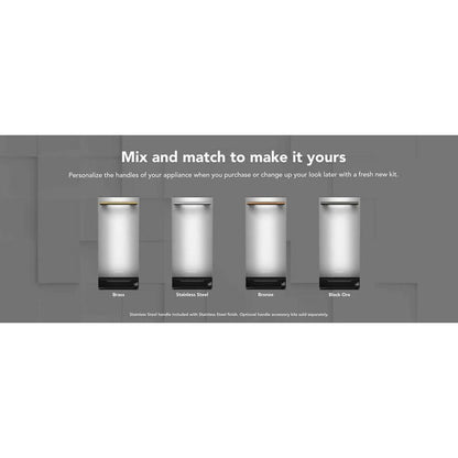 KitchenAid 15" Built-In Trash Compactor With Built-In Odor Management System - Stainless Steel Finish
