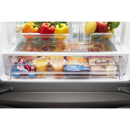 30" Wide French Door Refrigerator, 20 Cubic Feet, With FreshFlow Produce Preserver - Fingerprint Resistant Stainless Steel