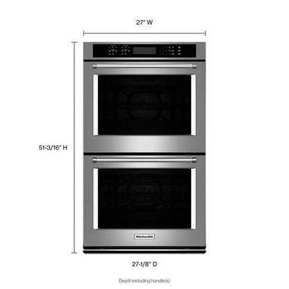 27" Double Wall Oven With Even-Heat True Convection