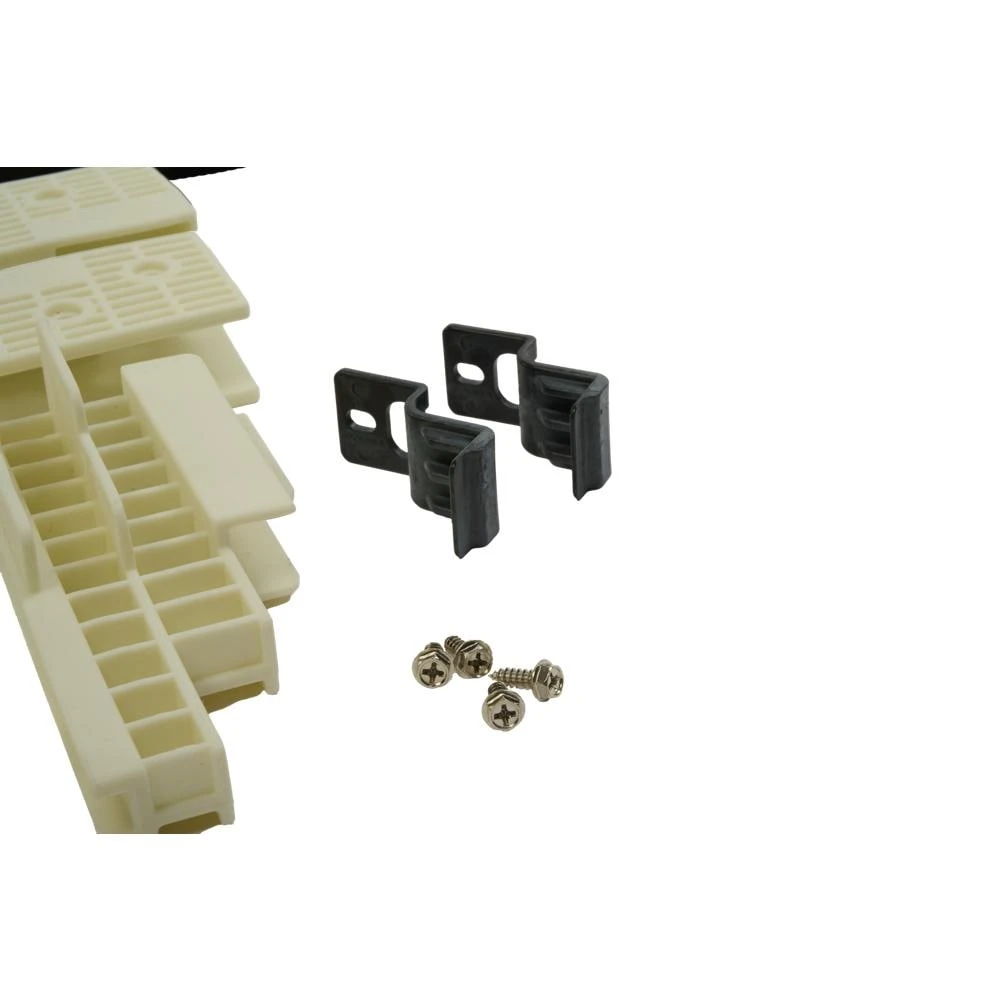 27" Combination Wall Range Flush Installation Trim Kit, Fits Woc54Ec7Hb - Black / White