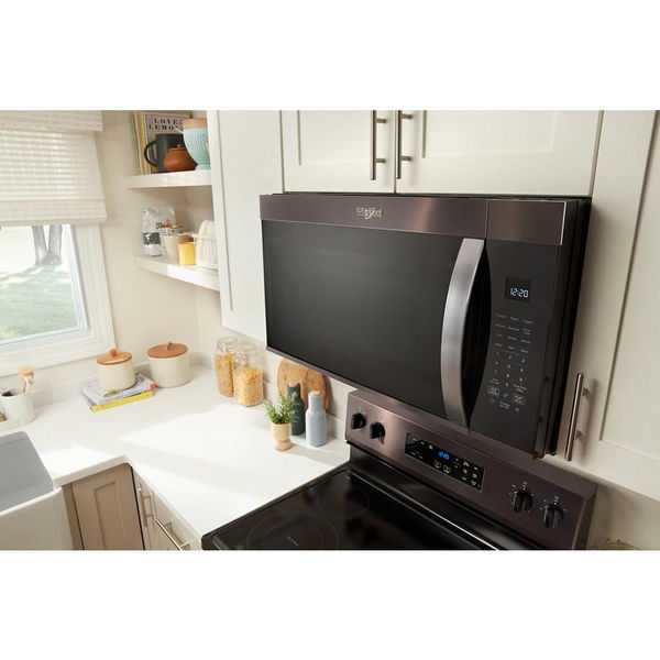 30" Wide Over The Range Microwave With Sensor Cooking - 1.9 Cu. Ft. - Black Stainless Finish