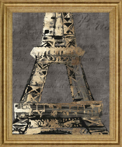 Gilded Tower - 28" x 34" Framed Wall Art