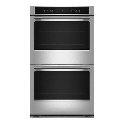 30" Electric Double Wall Oven With No Preheat Air Fry Mode - Printshield Finish