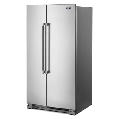 36" Wide Side-By-Side Refrigerator, 25 Cubic Feet - Fingerprint-Resistant Stainless Finish