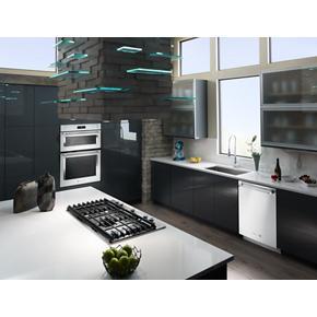 30" Combination Wall Oven With Even-Heat True Convection (Lower Oven) - White
