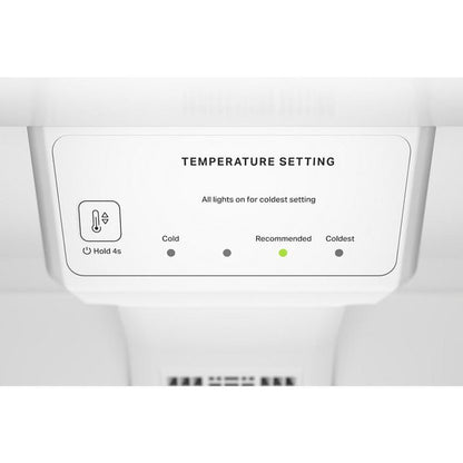 30" Wide Top-Freezer Refrigerator With Dual Crisper Drawers, 19 Cu. Ft. - White