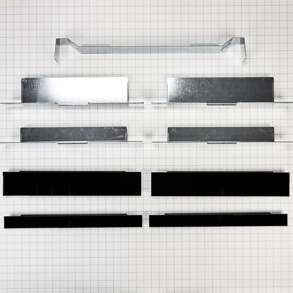 27" Or 30" Built-In Oven/Microwave/Coffee Machine Side Trim Cover Kit - Black/Noir