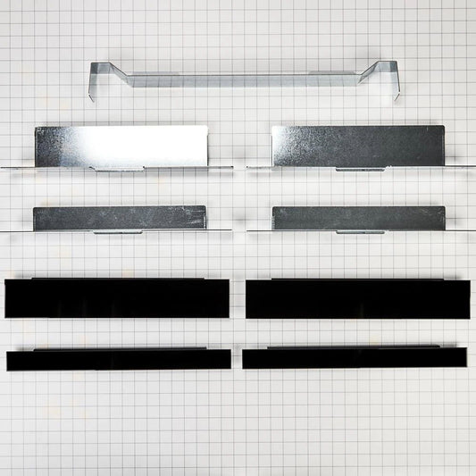 27" Or 30" Built-In Oven/Microwave/Coffee Machine Side Trim Cover Kit - Black/Noir
