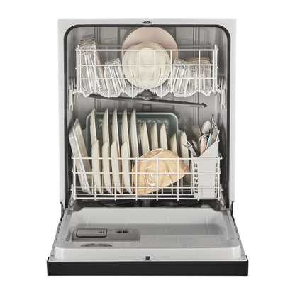 Quiet Dishwasher With Heated Dry And Factory-Installed Power Cord - Stainless Steel