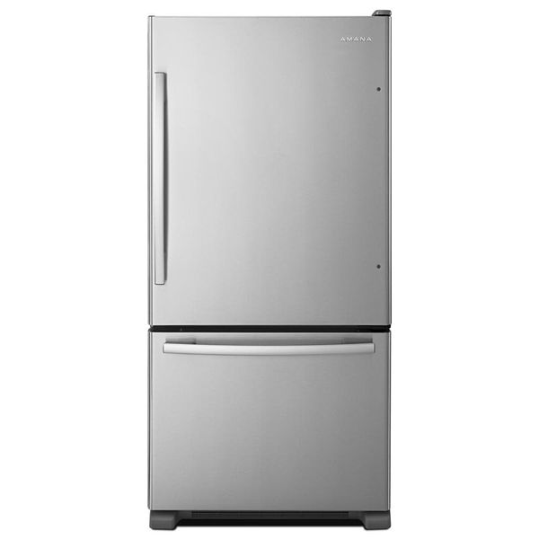 33" Wide Bottom-Freezer Refrigerator With Easyfreezer Pull-Out Drawer, 22 Cu. Ft. Capacity - Stainless Steel