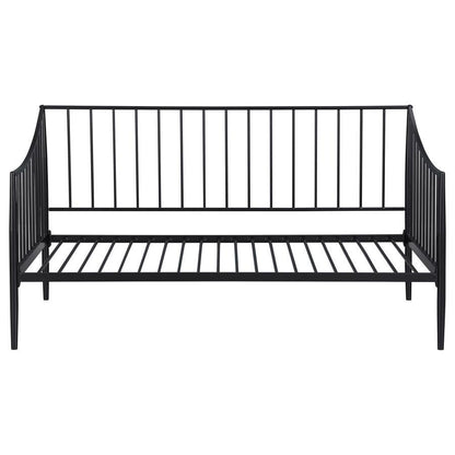 Newbury - Metal Twin Daybed Bed Frame - Matte Black