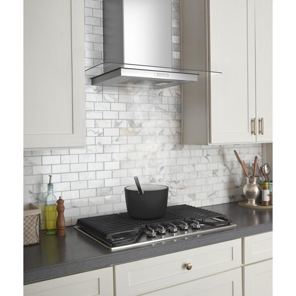 30" 400 Cfm Range Hood With Led Task Lighting