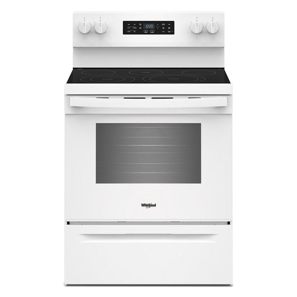30" Electric Range With Air Cooking Technology - White