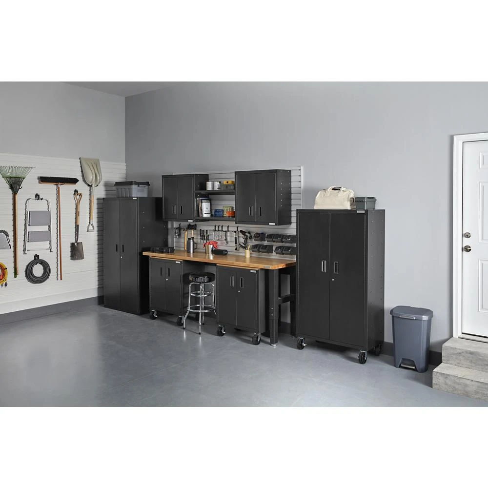 Ready-to-Assemble Full-Door Modular GearBox - Hammered Granite