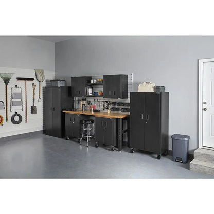 Ready-to-Assemble Full-Door Modular GearBox - Hammered Granite