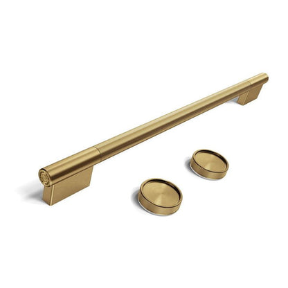 Brass Handle And Knob Hardware Accessory Kit For KitchenAid Single Wall Oven