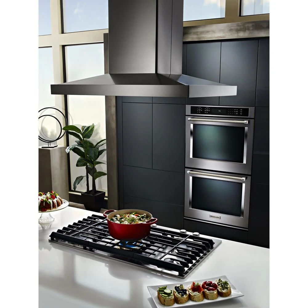 30" 5-Burner Gas Cooktop With Griddle