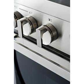 Noir 48" Dual-Fuel Professional-Style Range With Chrome-Infused Griddle And Grill