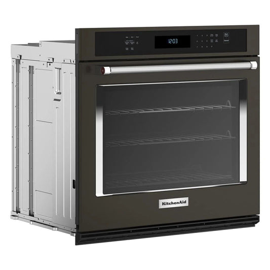 27" Single Wall Oven With Air Fry Mode - Black Stainless Steel With PrintShield Finish