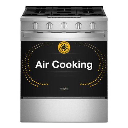 30" Gas Smart Range With Air Cooking Technology - Fingerprint Resistant Stainless Steel