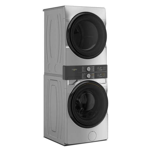 Smart Energy Star Front Load Laundry Tower With Uv Clean Technology & Freshflowtm Vent System 4.5 Cu. Ft. Washer & 7.4 Cu. Ft. Electric Dryer - Radiant Silver