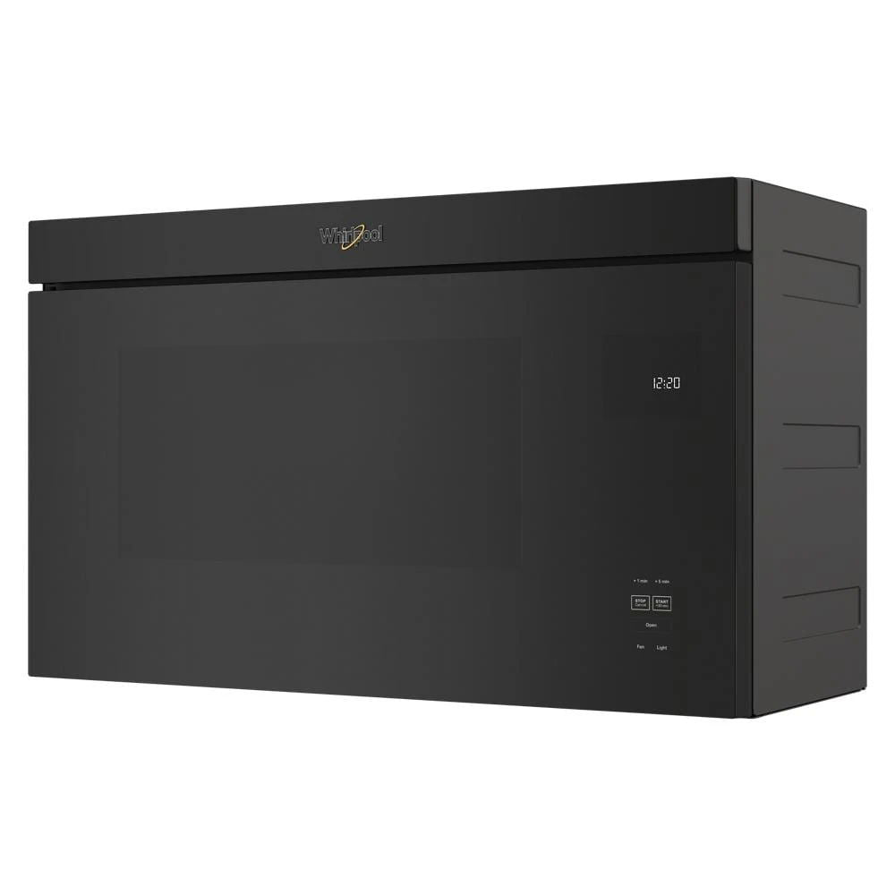 1.1 Cubic Feet Flush Mount Microwave With Turntable-Free Design - Black