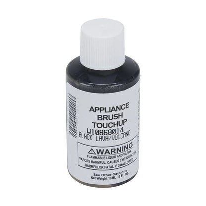 Touch-Up Paint With A Brush, 0.6-Oz - Black Lava/Volcano
