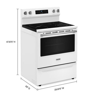 30" Wide Gas Range With Steam Clean - 5.0 Cu. Ft. - White