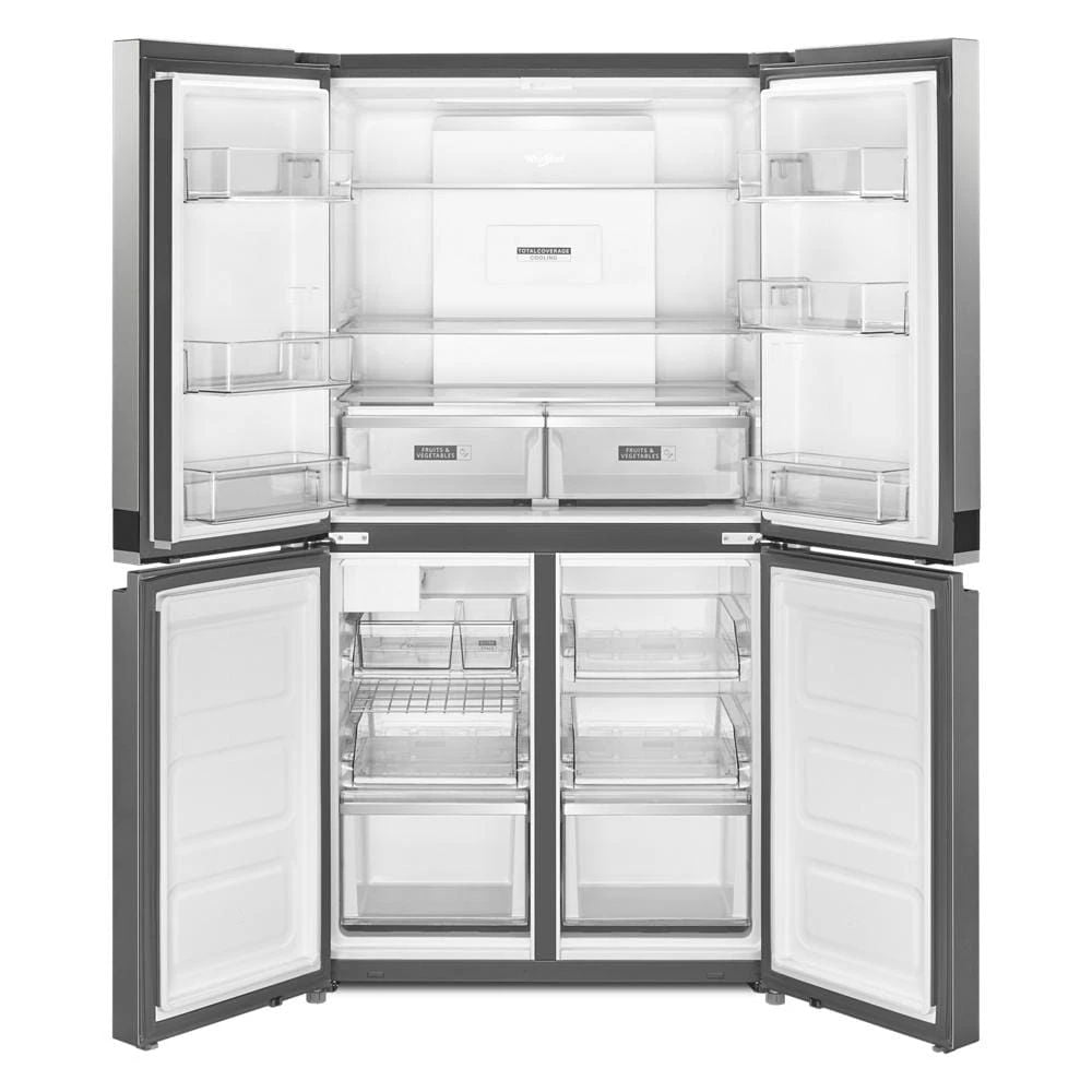 36" Wide Counter Depth 4 Door Refrigerator - 19.4 Cubic Feet