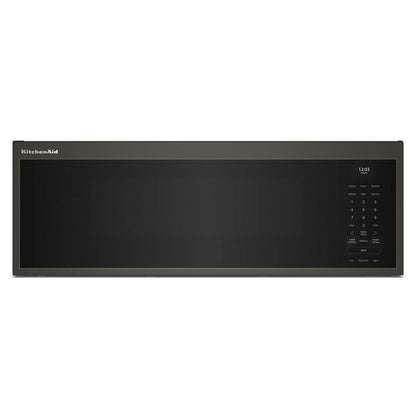 Smart Low Profile Microwave Hood Combination With Dual Fan Ventilation - Black Ore